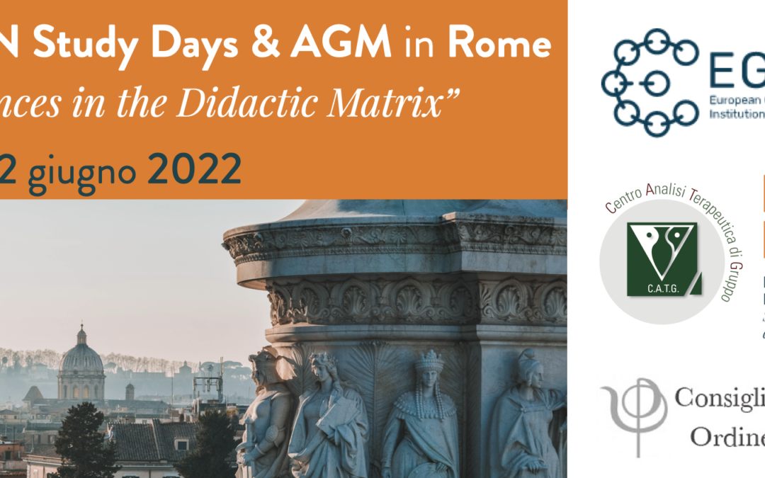 EGATIN STUDY DAYS | Roma 10-11-12 giugno 2022