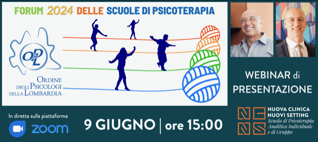 Nuova Clinica Nuovi Setting si presenta al Forum delle Scuole di Psicoterapia organizzato da OPL | OPEN DAY 9 GIUGNO 2024