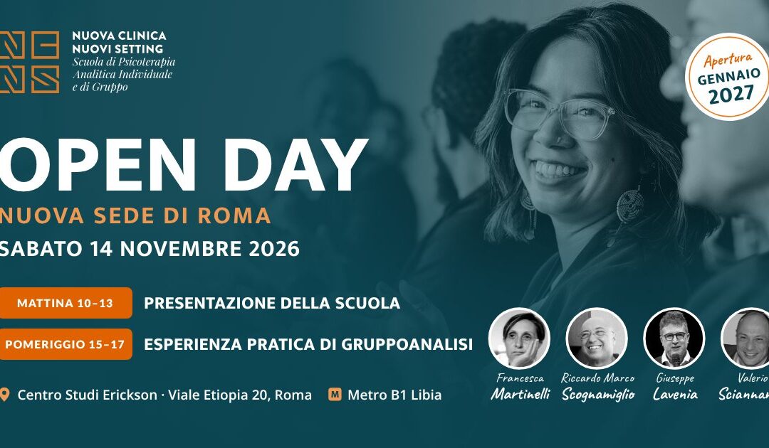 OPEN DAY 14 novembre 2026 – Nuova Sede di Roma